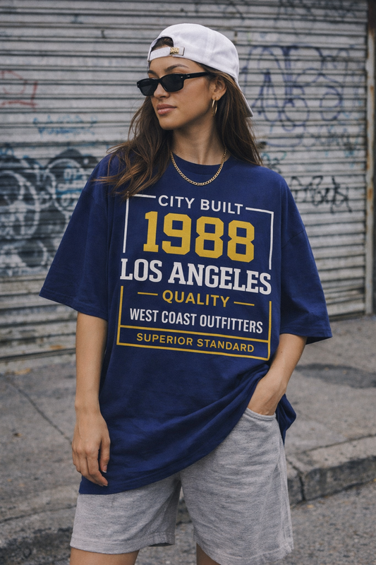 1988 Los Angeles Tee — Vintage City Built Graphic T-Shirt