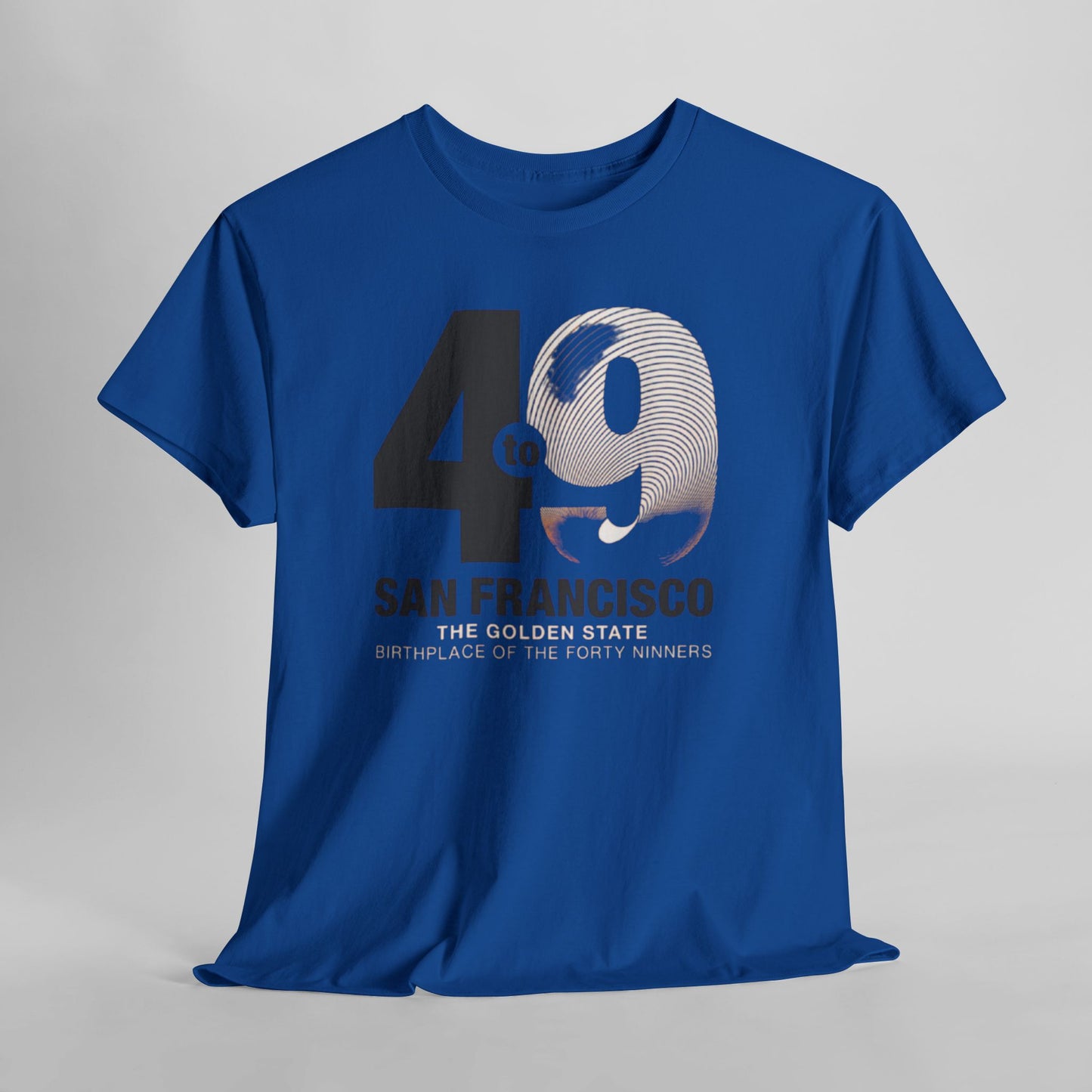 San Francisco 49 to 49 Graphic T-Shirt – Golden State Heritage Design