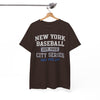 White Smoke New York Baseball City Series Tee – EST. 1903 Vintage Athletic T‑Shirt