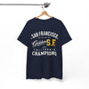 White Smoke Golden S.F. Champions San Francisco Heritage T-Shirt – California City  Tee