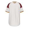 Spain Football T Shirt White Burgundy Gold – España La Furia Roja Soccer Fan Shirt Game Day Outfit