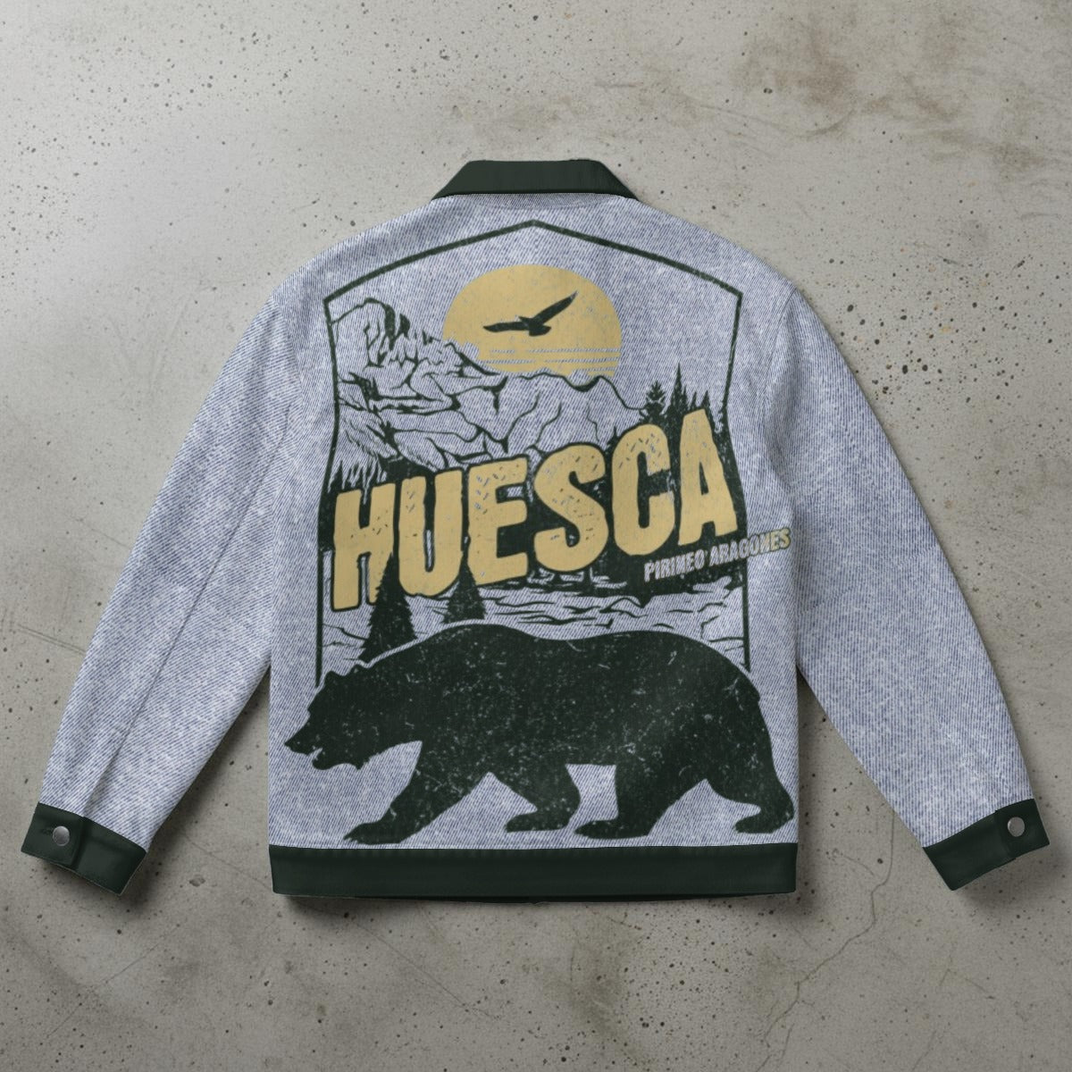 Chaqueta HUESCA Estilo Vintage Outdoor – Moda Urbana Inspirada en los Pirineos