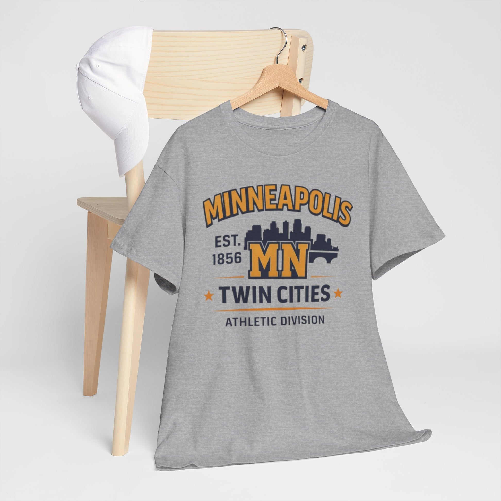Minneapolis Twin Cities Tee — Athletic Division City Skyline T-Shirt streetwear fashion product image 8