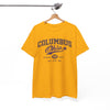 White Smoke Columbus Ohio Athletic Tee – Vintage Collegiate Graphic T-Shirt