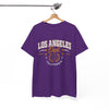 White Smoke Los Angeles Dept. T‑Shirt – Vintage California College Graphic Tee