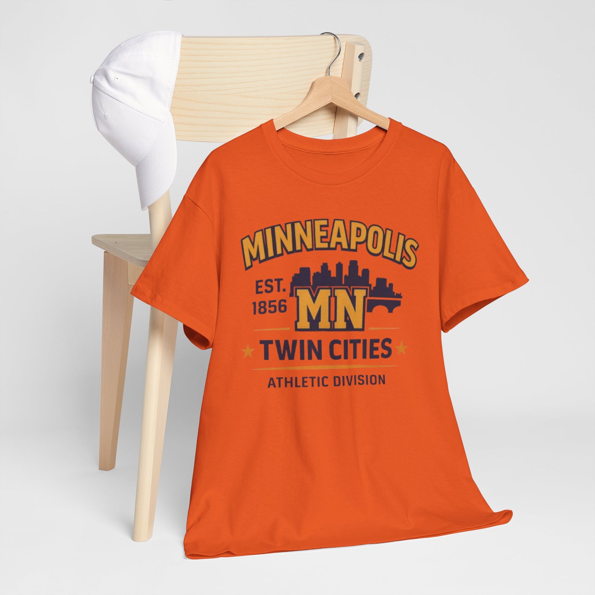 Minneapolis Twin Cities Tee — Athletic Division City Skyline T-Shirt streetwear fashion product image 9