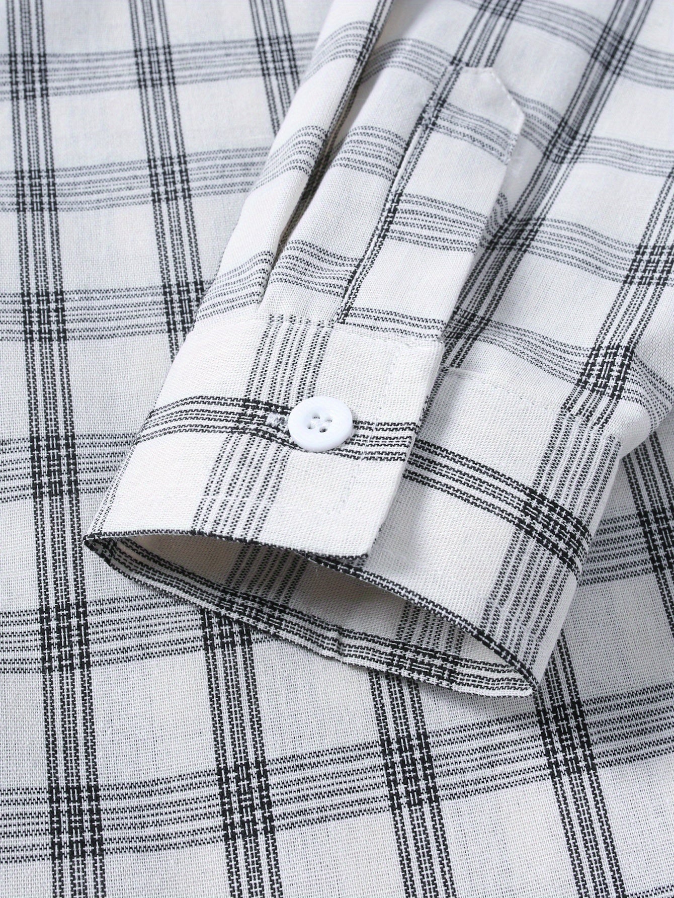 Color-Woven Long-Sleeve Shirt