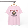 White Smoke City by the Bay San Francisco Sports Heritage T-Shirt – California Urban Graphic Tee