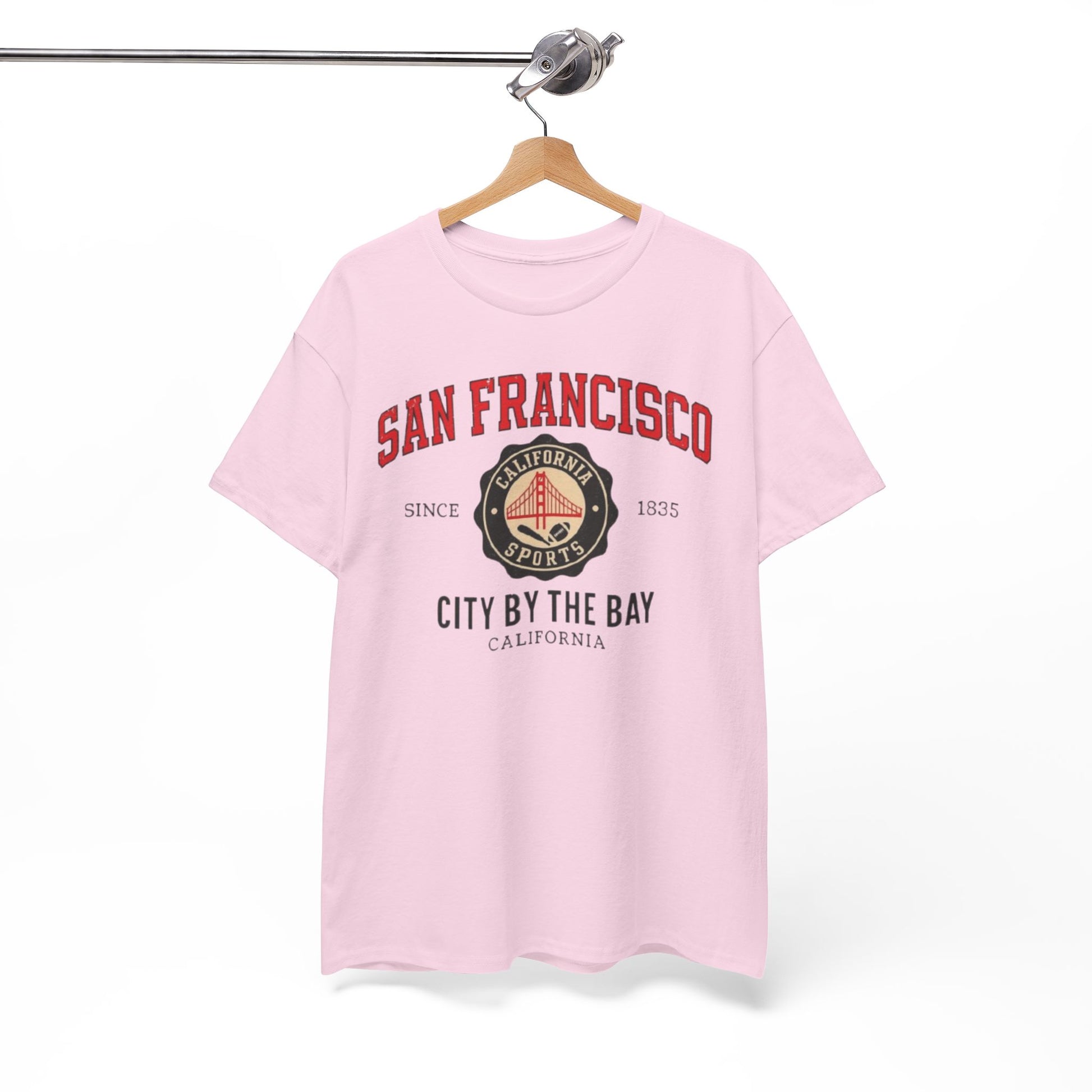 White Smoke City by the Bay San Francisco Sports Heritage T-Shirt – California Urban Graphic Tee