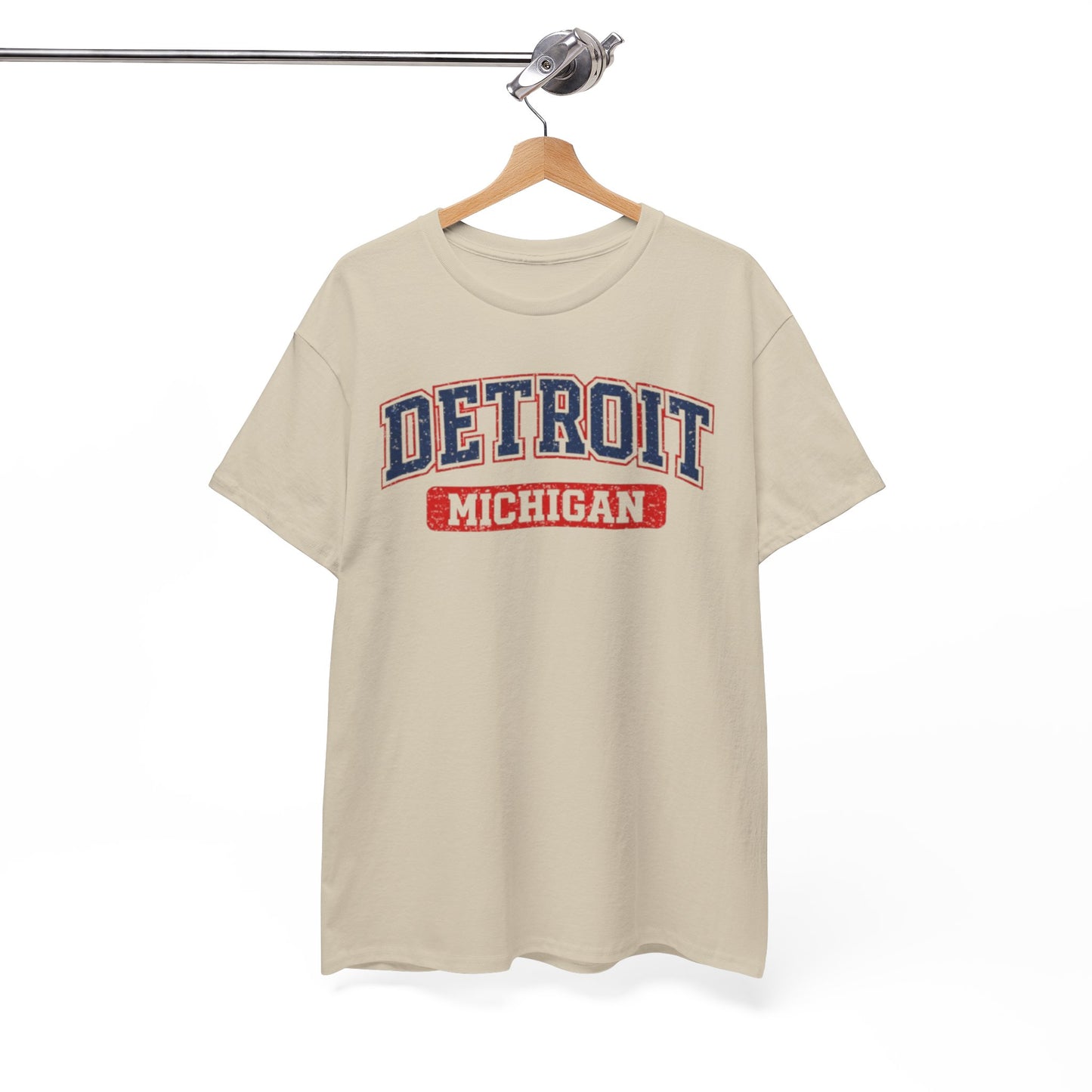 White Smoke Detroit Michigan Vintage Collegiate T-Shirt Vintage city tee  College style