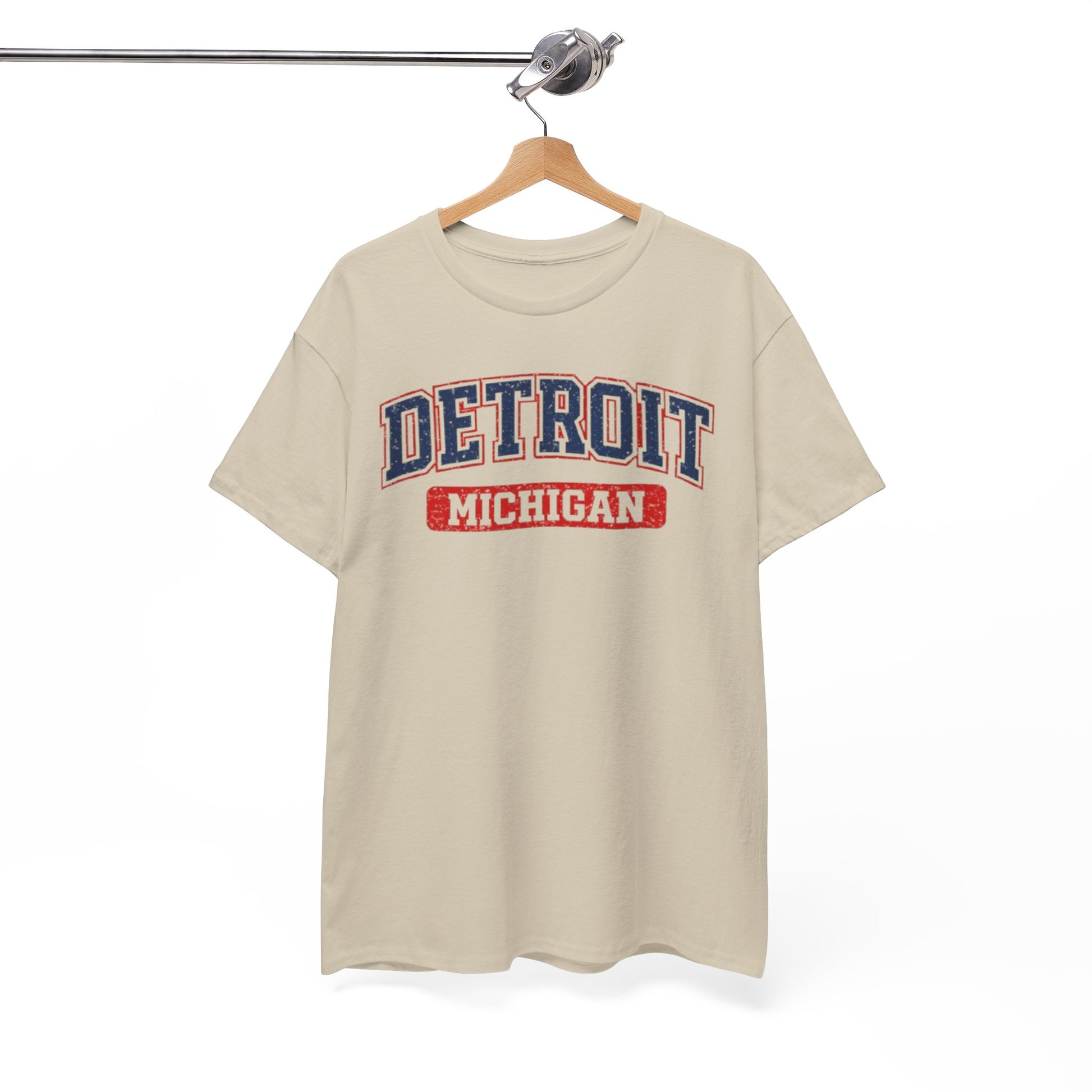 White Smoke Detroit Michigan Vintage Collegiate T-Shirt Vintage city tee  College style
