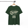 White Smoke Chicago State University 89 T-Shirt – Windy City College Streetwear Tee