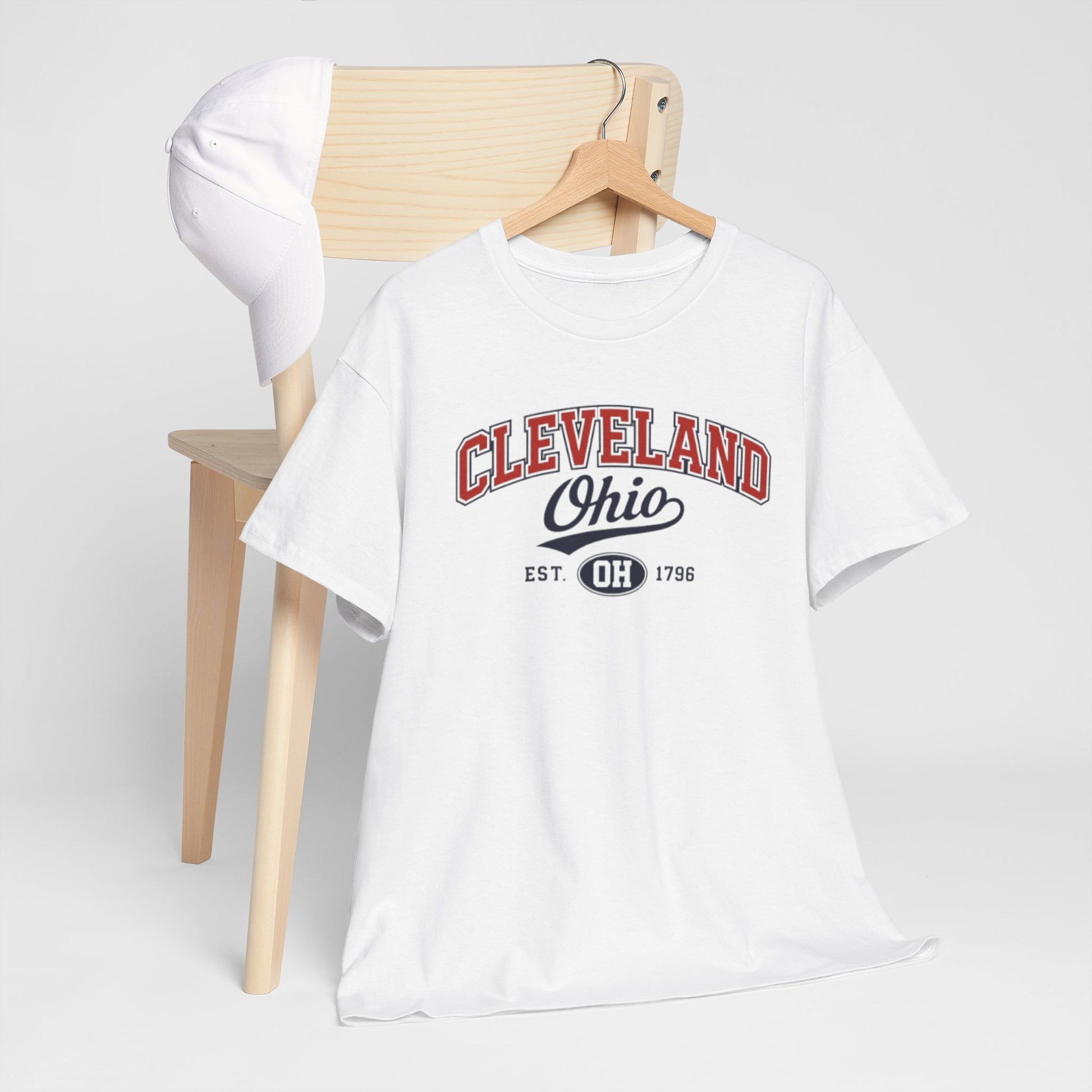 Cleveland Ohio Vintage Athletic T-Shirt — Retro City  Tee streetwear fashion product image 6