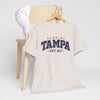 Light Gray Tampa Florida Vintage College Tee – EST. 813 City Shirt