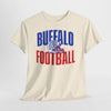 Lavender Buffalo Football T-Shirt — Retro Helmet Sports Tee