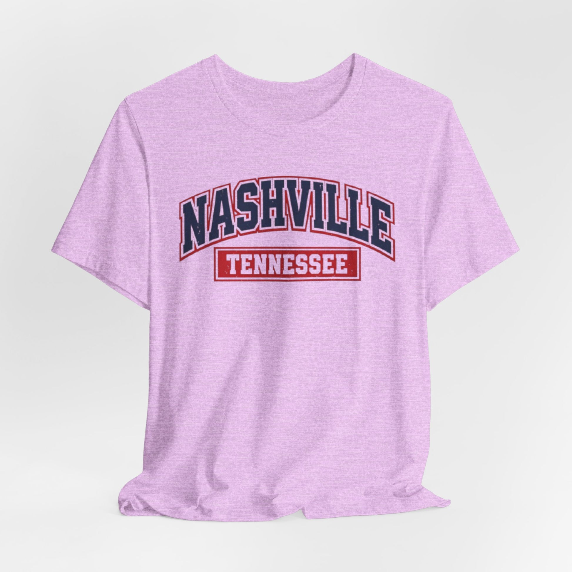 Lavender Nashville Tennessee T Shirt Vintage Varsity 90s Streetwear