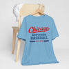 Cornflower Blue Chicago Northside Baseball Tee — Est. 1876 Vintage Sports T‑Shirt