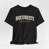 Black Tricou Bucuresti Romania Vintage City