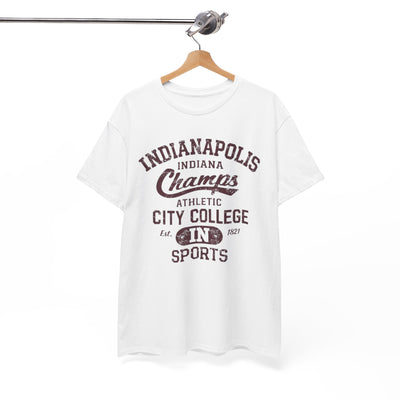 Indianapolis Champs Athletic City College T-Shirt – fan gear, breathable comfort wear, image 1.0