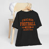 Dark Slate Gray Chicago Football 1920 Soldier Field Shirt – Vintage Navy Orange Game Day T Shirt
