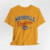 Goldenrod Nashville Downtown Tee — Vintage USA Music City Shirt