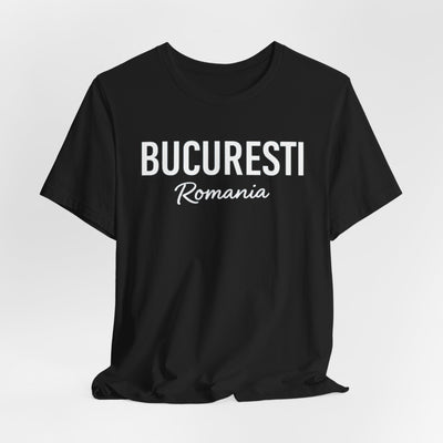 Black Tricou Bucuresti Romania — Vintage City
