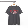 White Smoke Columbus Ohio Varsity T-Shirt – Retro College Style Streetwear Tee