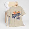 Lavender Athletic Division NY Vintage Graphic Tee collegiate style t-shirt