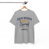 White Smoke San Diego 619 Champs T-Shirt city beach vibe tee
