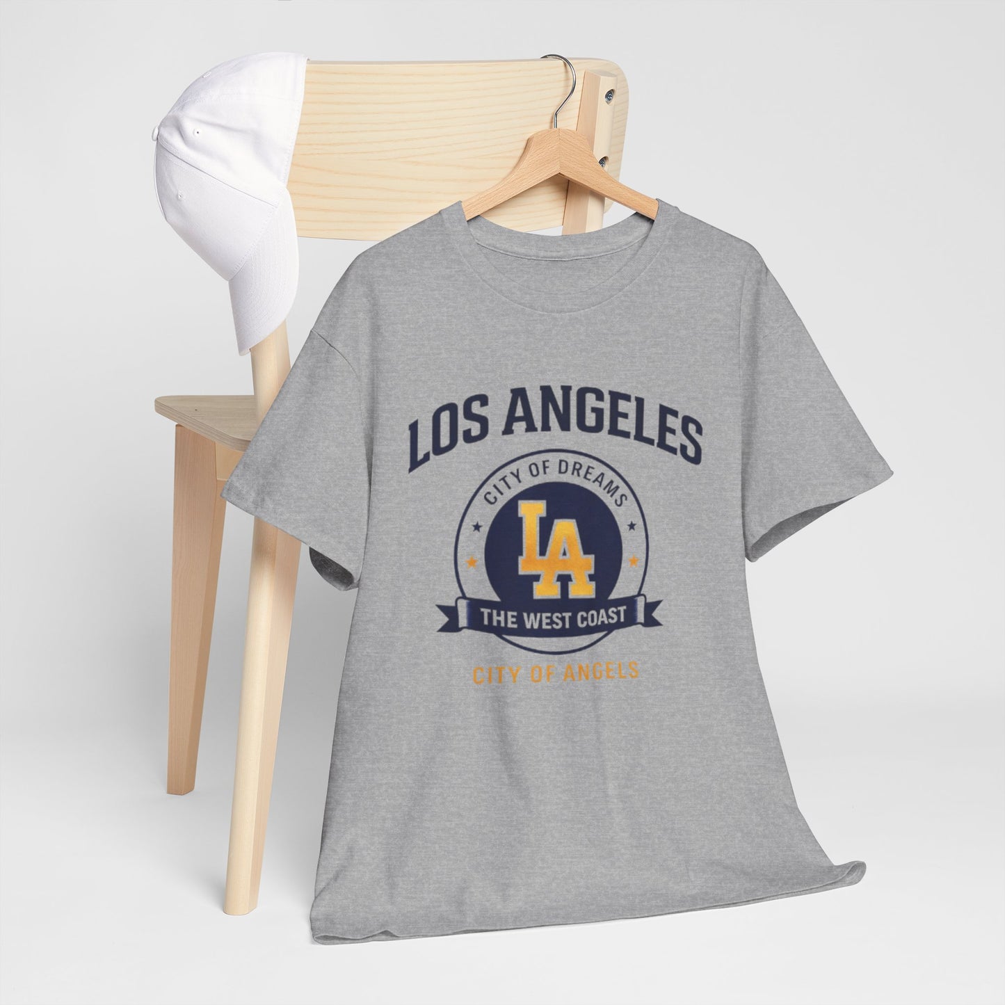 Los Angeles LA varsity Tee sporty t shirt