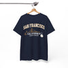 White Smoke San Francisco Golden City Heritage T-Shirt – California Baseball Inspired Streetwear