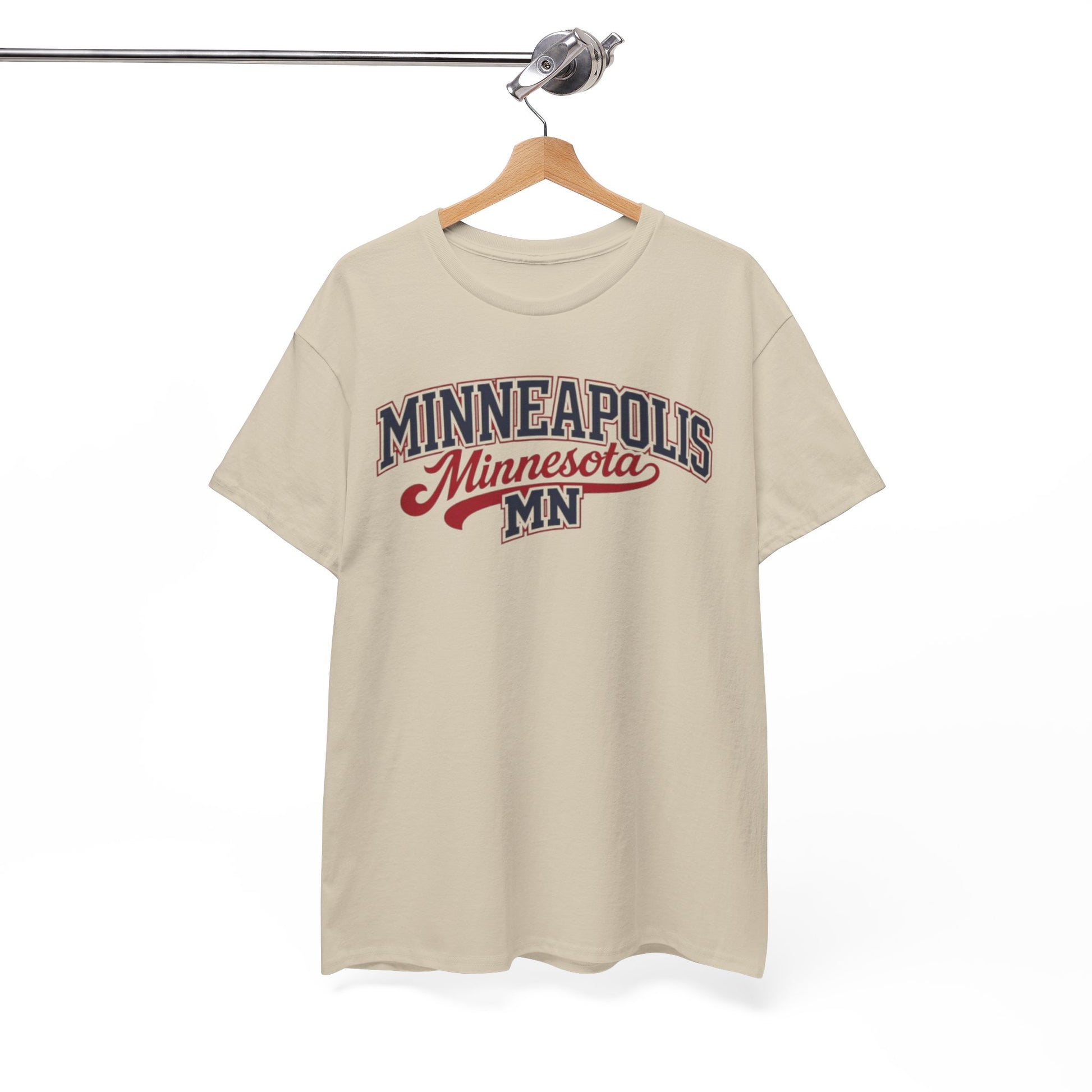 Minneapolis Minnesota MN Vintage Script Tee streetwear t shirt outfit streetwear fashion product image 3