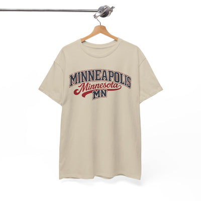 Minneapolis Minnesota MN Vintage Script Tee streetwear t shirt outfit