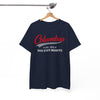 Columbus Ohio State Buckeyes T-Shirt — Retro Script City Tee S game day varsity apparel