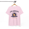 White Smoke Los Angeles LA varsity Tee sporty t shirt