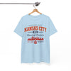 White Smoke Kansas City MO Skyline T-Shirt — Heart of America Athletic Tee