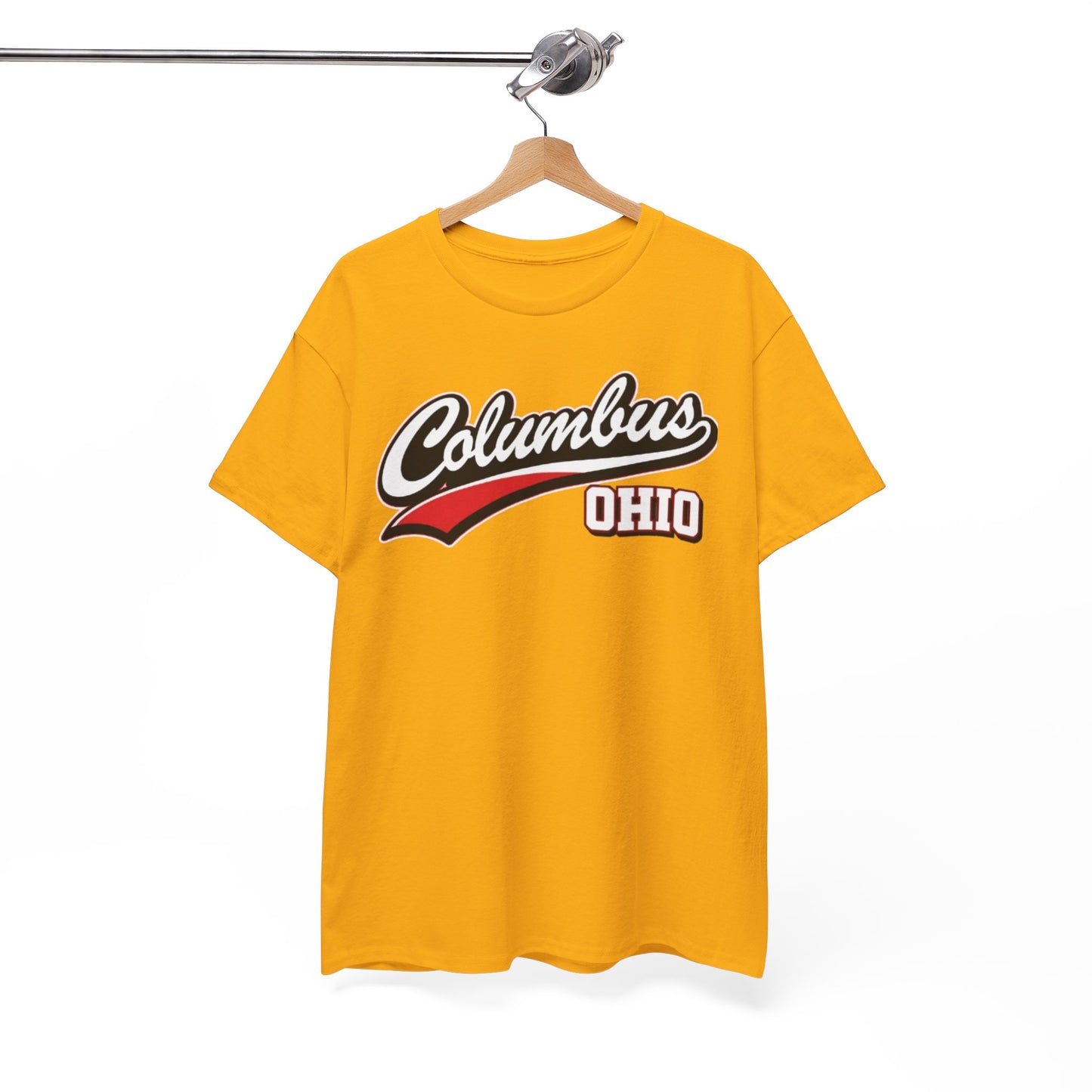 White Smoke Columbus Ohio Vintage Script T-Shirt