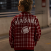 Alabama Crimson Tide Plaid Game Day Jacket – Vintage Football Streetwear