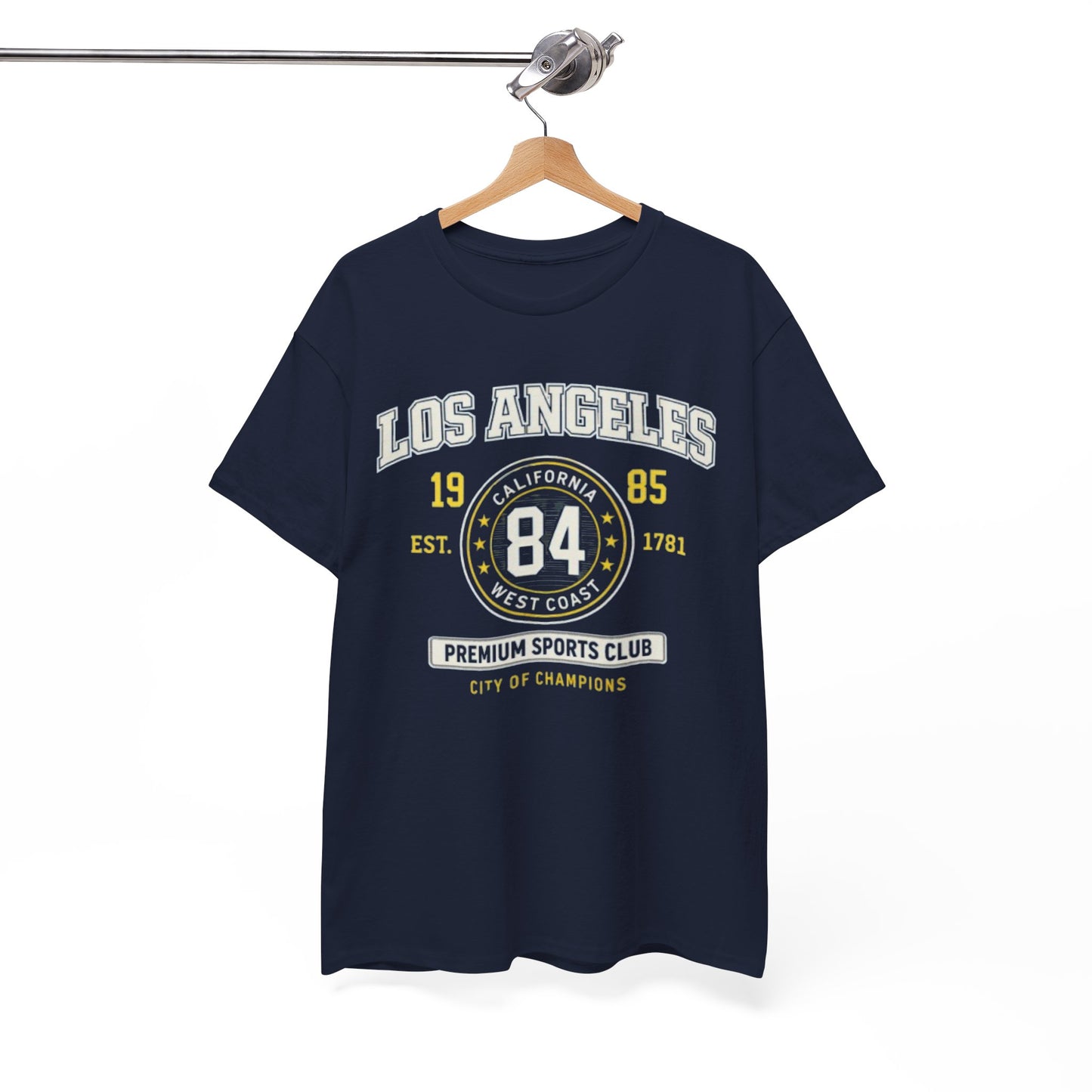 Los Angeles 84 Vintage Sports T‑Shirt — Premium Collegiate Tee