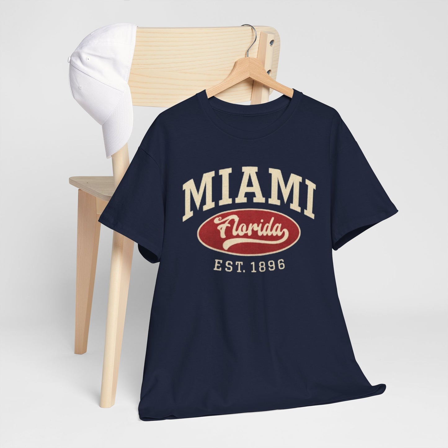 Miami Florida Vintage Tee — EST. 1896 Retro City T-Shirt