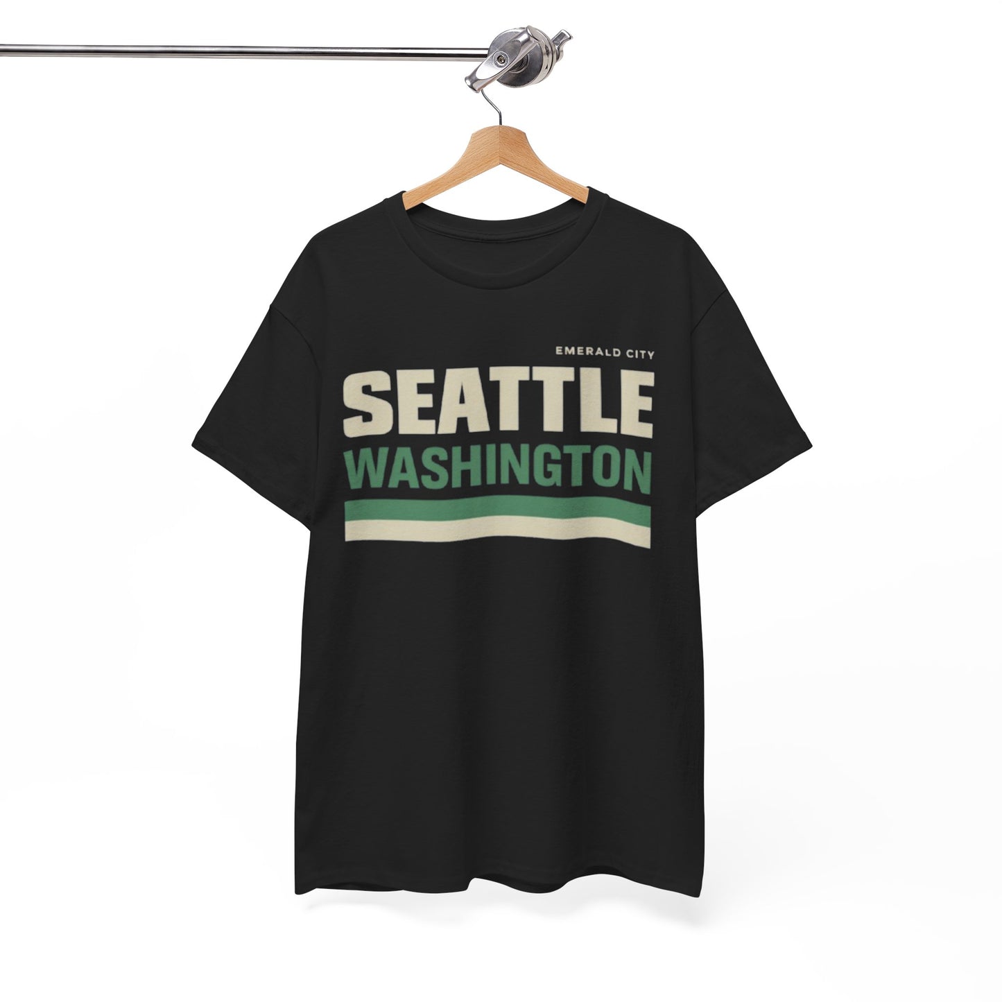Seattle Washington Vintage Tee — Emerald City Retro Graphic T-Shirt