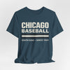 Chicago Baseball Tee — South Side Since 1901 – fan gear, breathable comfort wear, image 1.0