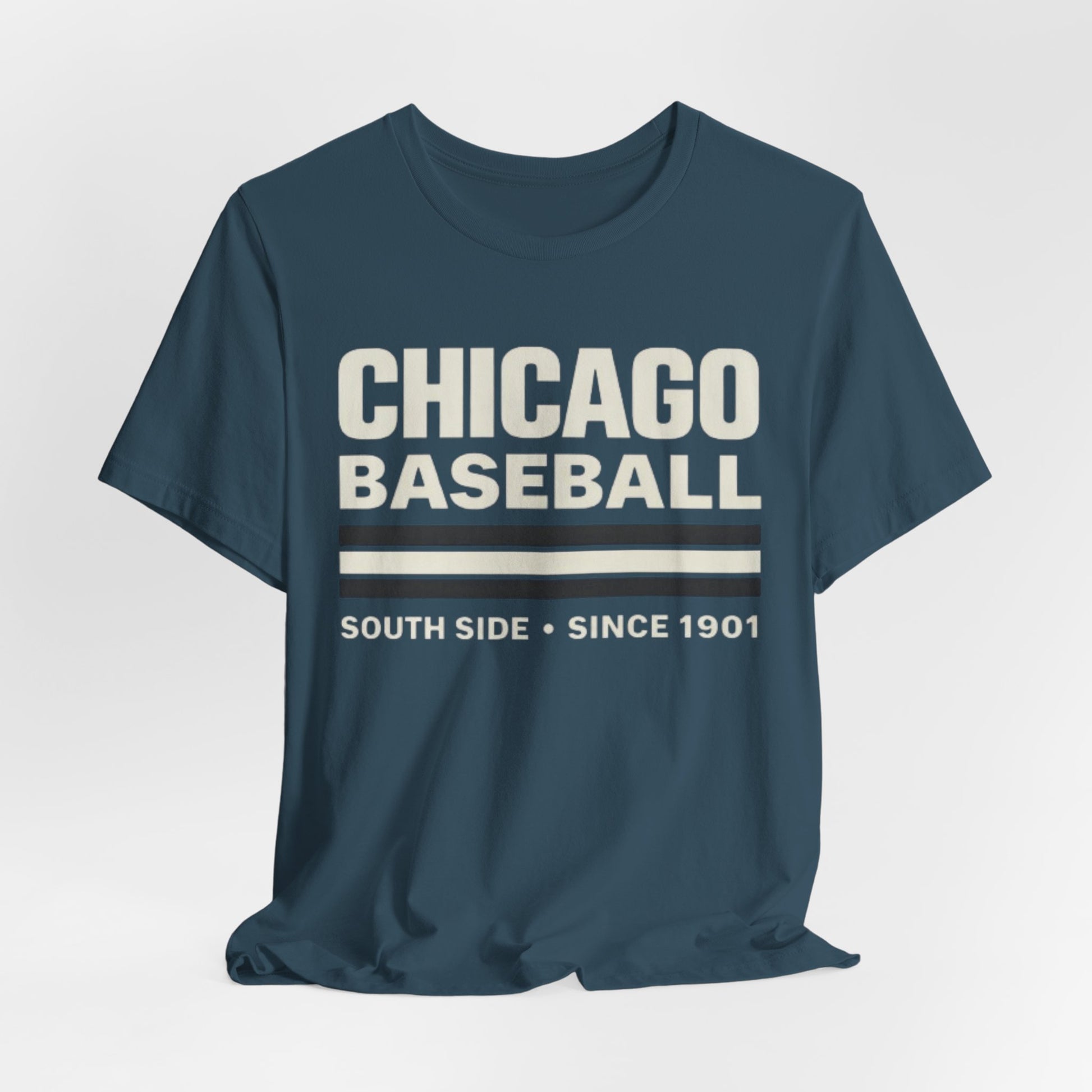 Chicago Baseball Tee — South Side Since 1901 – fan gear, breathable comfort wear, image 1.0