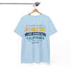 White Smoke Athletic Los Angeles California Tee — Vintage Collegiate Sports T-Shirt