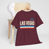 Dark Slate Gray Las Vegas Vintage Stripe Tee — Nev. EST. 1905 Retro City T‑Shirt
