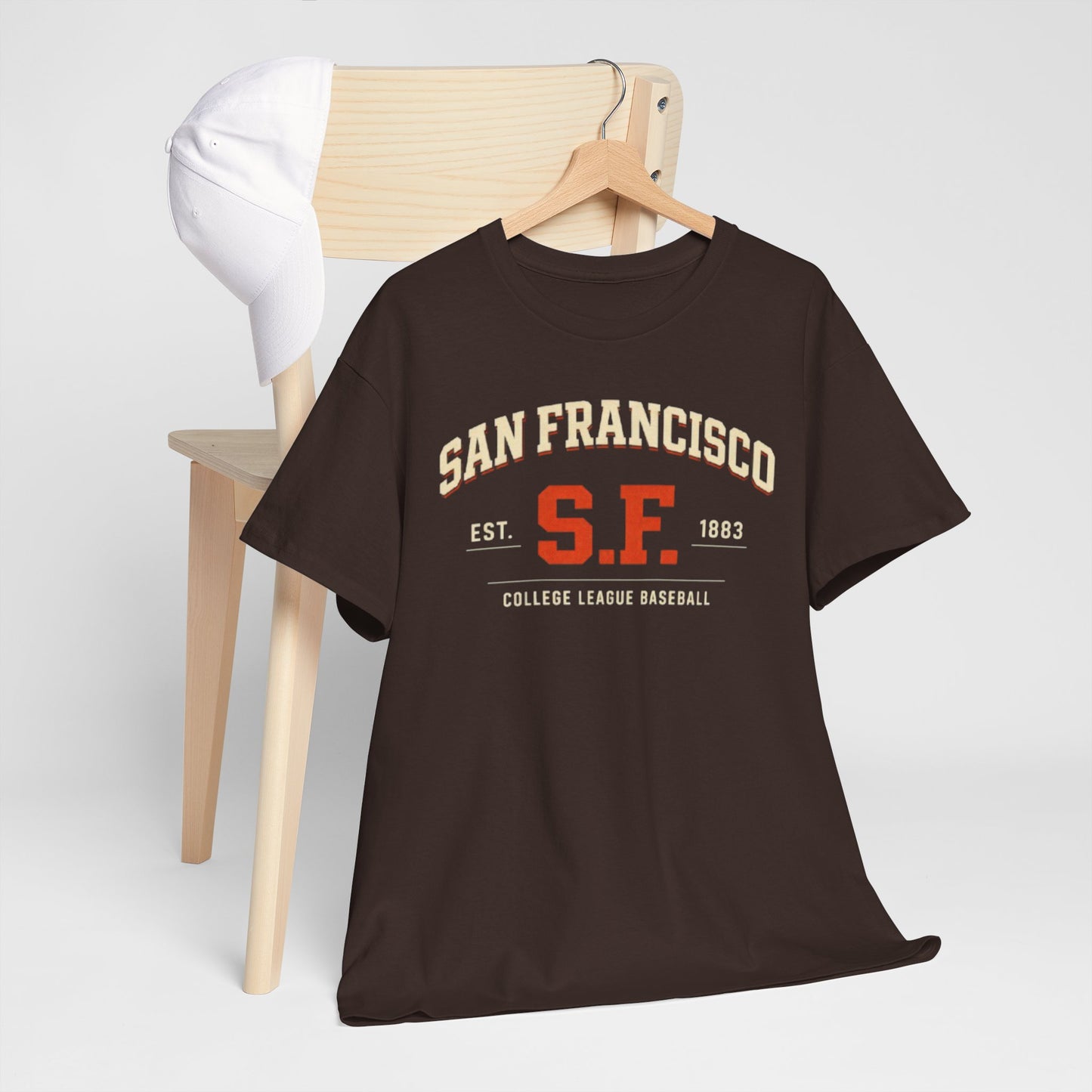 San Francisco S.F. Vintage Baseball Tee