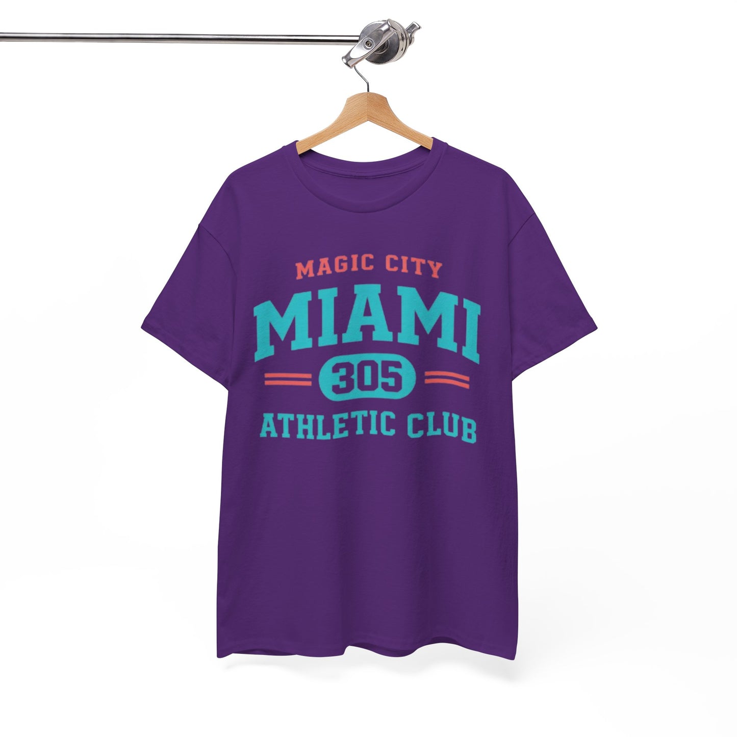 Miami 305 Athletic Club T-Shirt — Magic City Vintage Sport Tee