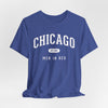 Dark Slate Blue Chicago 'Men in Red' Vintage Tee
