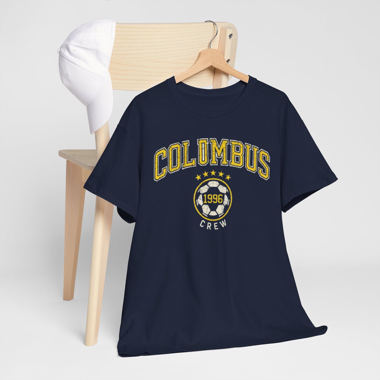 Dark Slate Gray Columbus Crew 1996 Soccer Tee