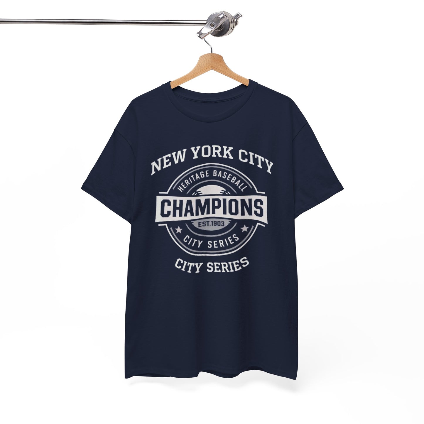 New York City Champions T-Shirt — Vintage Baseball City Series Tee